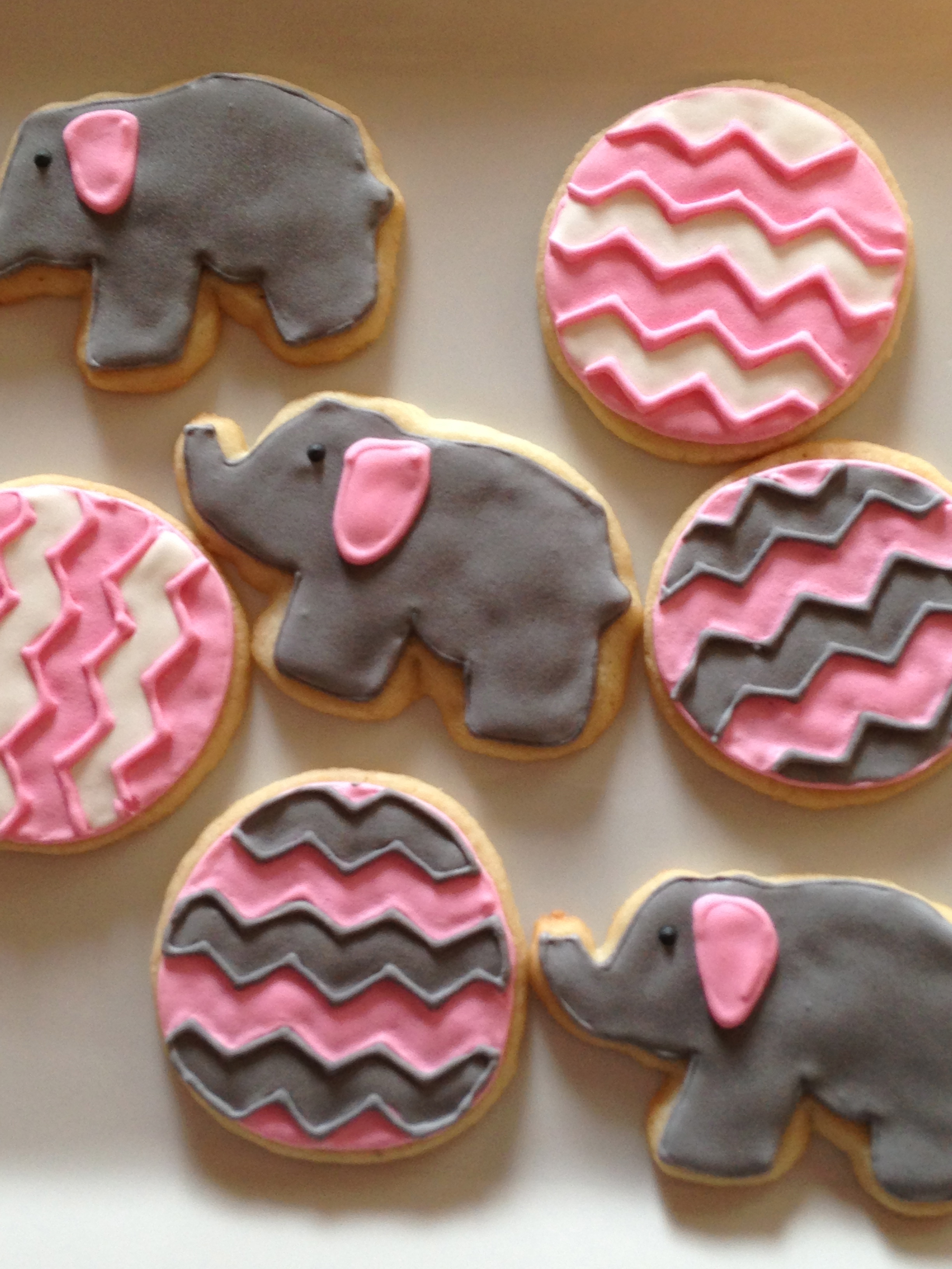 Elephant Chevron Garbage Truck And Sock Monkey Desserts An